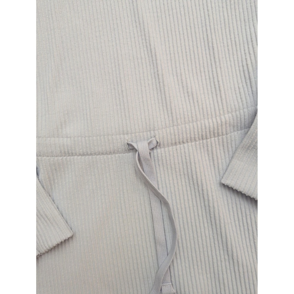 Haven Well Within Lounge Set Womens Small Gray Ribbed Sweater Wide Leg Pants - Picture 5 of 16